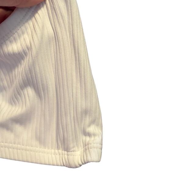 NWT Andie Wyndwood Rib Top Women's Size 3XL White Ribbed One Shoulder NEW - Picture 8 of 12